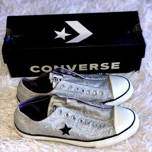 Converse All-Star Bling sneakers, Size 10/Eur 40.5.